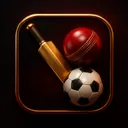 Live sports and cricket icon — casino ID